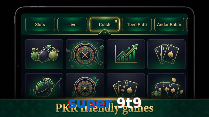 Game list for Super 9t9 games section